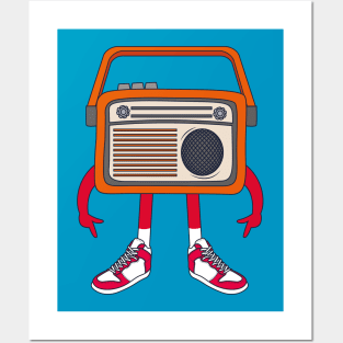 Retro Radio Posters and Art